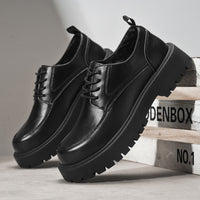 Mens Business Dress Soft Leather Shoes