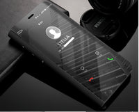 Mobile Phone Shell Plating Mirror Cover Leather Case