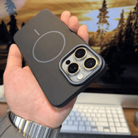 Soft Fine Circle Magnetic Phone Case