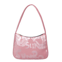 Transparent Jelly Western Style One-Shoulder Crossbody Bag