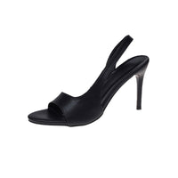 Summer New Style Pointed Toe French Style Plus Size Outer Wear High Heel Sandals For Women