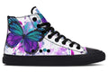 Printed Couple High-top Canvas Shoes
