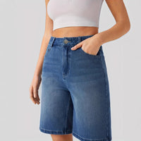 Loose-fit Straight-leg Versatile Slimming Womens Jeans