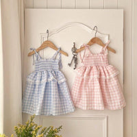 Baby Lace-up Bow Design Korean-style Instagram A-line Skirt