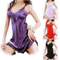 Women's Underwear Pajamas Suspenders Nightdress