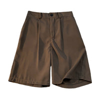 Korean Style Solid Color Simple Cropped Trousers