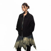 Decorative Rivets Female Trendy All-match Jacket