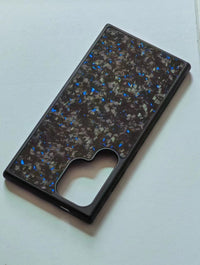 Carbon Fiber Silicone Patch Phone Case