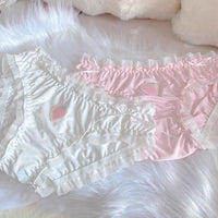 Female Lace Sweet Japanese Bow Underwear