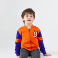 Fashion Children's Simple Cartoon Splicing Jacket