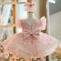 Girls' Pink Princess Dress Tulle Tutu Skirt