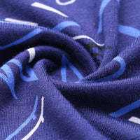 Men's Underwear Boxers English Printed Summer Thin Ice Silk Comfort