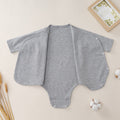 Baby's Long Sleeve Triangle One-piece Romper