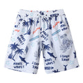 Men's Printing Vacation Style Wading Quick-drying Beach Swim Trunks