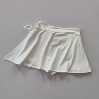Women's Fashion Sports Side Slit Lace-up Culottes