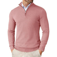 Autumn Men's Season Zipper Sweater Ultra-thin Lightweight