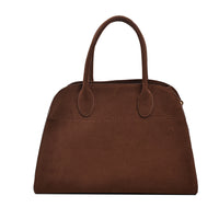 Retro-style High-capacity Suede-look Single-shoulder Tote Bag
