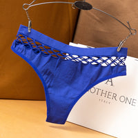 Sexy Fishnet Hole Cutout Triangle Thong