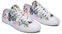 Fashion Printed Couple High Top Canvas Shoes