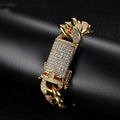 Men's Bold And Wide Cuban Bracelet