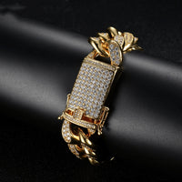 Men's Bold And Wide Cuban Bracelet