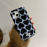 Retro Minority Blue Love Mobile Phone Case