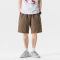 Thin Japanese Retro Overalls Shorts For Men