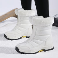 High-top Plus Size Cotton Shoes Women's Thickened