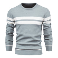 Men's Pullover Multi-color Round Neck Men's European-style Plus Size Sweater