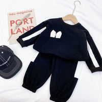 Baby's Back Bow Sweet Wind Suit