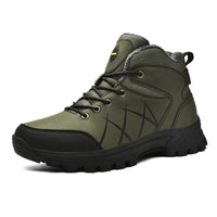 Men's Fleece Warm Outdoor Hiking Sneakers