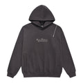 Men's Design Zipper Niche Metal Letter Hoodie