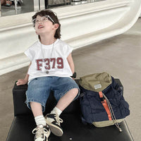 Children's Summer Clothing Sleeveless Vest Trendy Cool Top