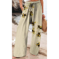 Casual Streetwear Wide-leg Athletic Pants From Europe And The US