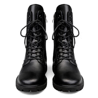 Men's Zipper High Top British Soft Sole Leather Martin Boots
