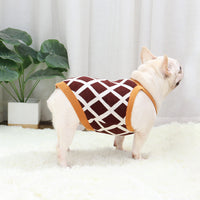 Pet Sweater Fat Dog Short Pug Sweater Sling Dog Clothes