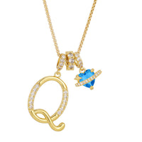 26-letter Alphabet Necklace Dainty And Luxe For Girls