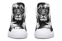 Printed Couple High-top Canvas Shoes