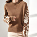 Thick Round Neck Knitwear Women's Short Pullover Loose Sweater