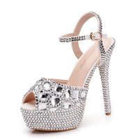Women's Fashion Fish Mouth Stiletto Sandals