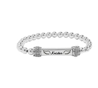 Custom Engraved Alloy Bracelet Cute And Versatile