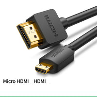 Hdmi To Hdmi Cable Mobile Phone Tablet Camera Laptop Projector Micro Head Transfer