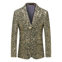 Men's Business Casual Single Suit Jacket