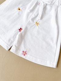 Girls' Floral T-shirt Comfortable All-match Suit