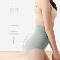 Ladies High Waist Shaping Graphene Antibacterial Cotton Shorts
