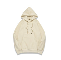 Loose Cool Blank Fleece Sweater Men's