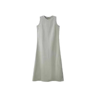 Fashionable, Elegant, And Fresh Cotton-linen Shirt And Skirt Set