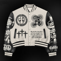 Fashion Casual Printed Polyester Sweater