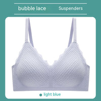 Bubble Lace Strap Latex One-piece Seamless Underwear For Women