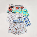 Men's Ice Silk Printed Loose And Cute Cartoon Underwear